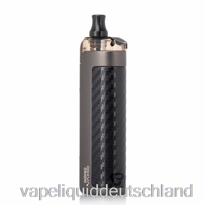 Oxva Origin Mini 40 W Pod Mod Kit [Mini] Kohlefaser Und Schwarze Vape-Flüssigkeit